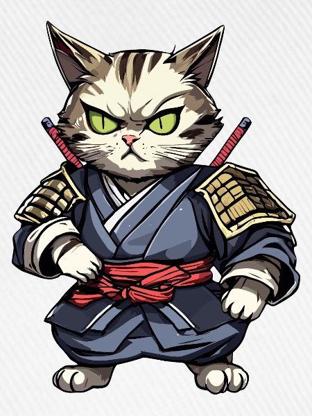 Samurai-Katze #15