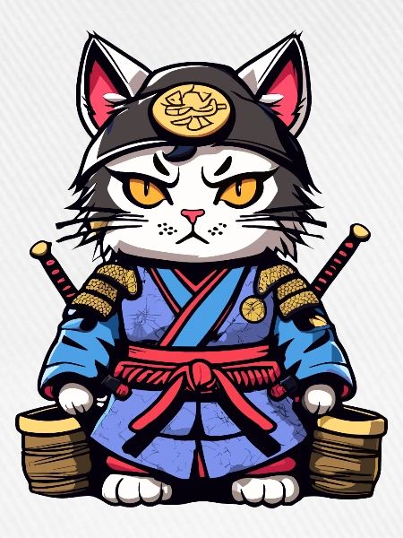 Samurai-Katze #23
