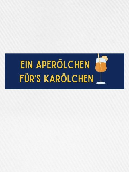 Aperölchen für's Karölchen