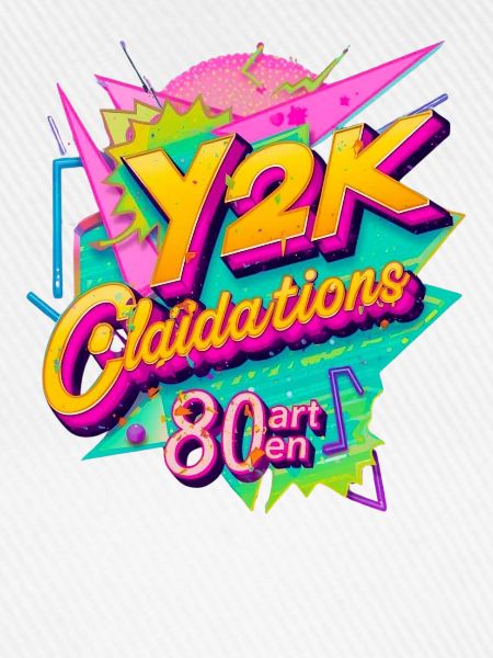 Y2K Retro Feier Design