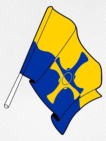 Flagge von Durham