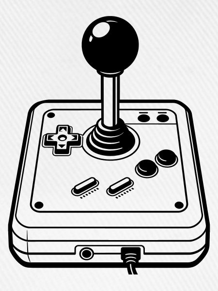 Retro-Joystick