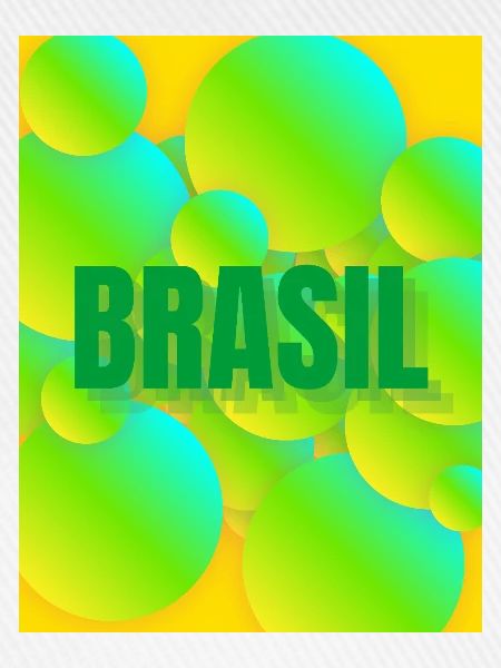 Brasil Neon Blasen Design