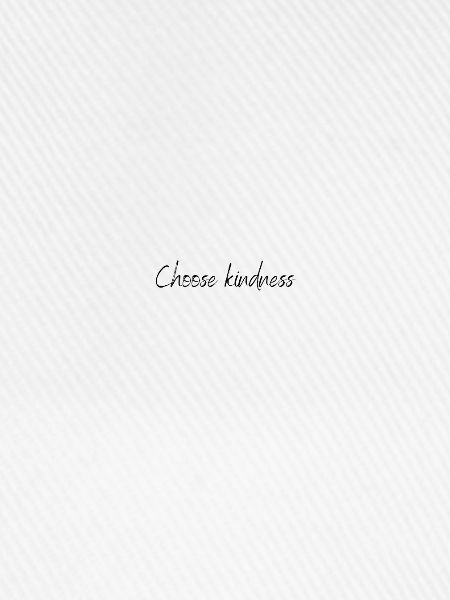 Choose kindness