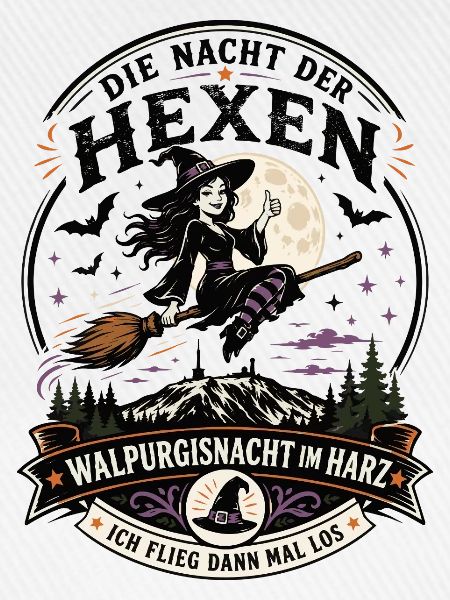  Hexen Geschenkidee Brocken Hexenbesen