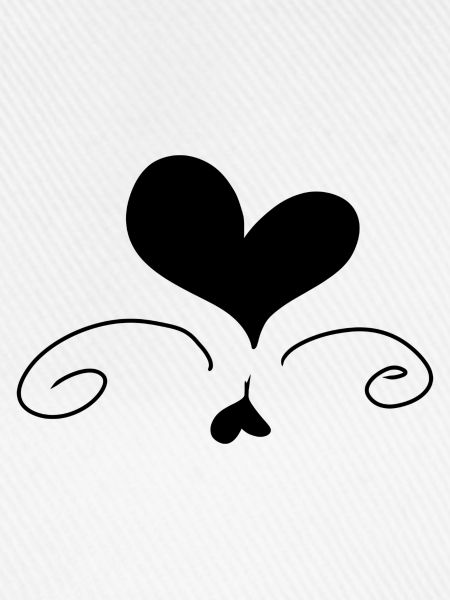 Herz Liebe Symbol form