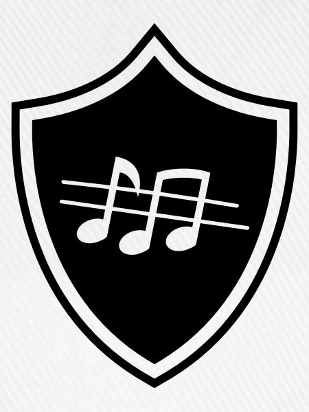 Musiknoten Wappen