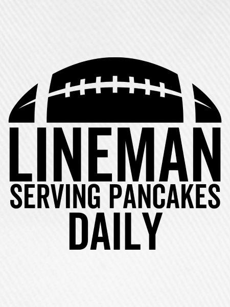 Lineman serviert täglich Pfannkuchen