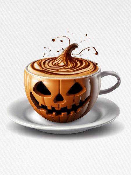 Halloween Kaffeetasse Süßes oder Saures