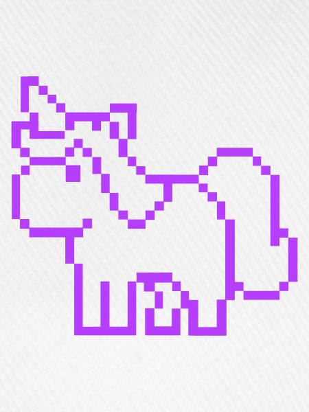 pixel einhorn