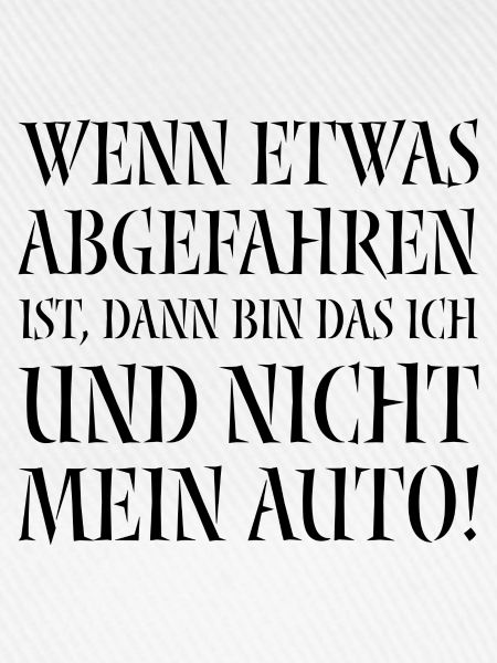 Cooler Spruch