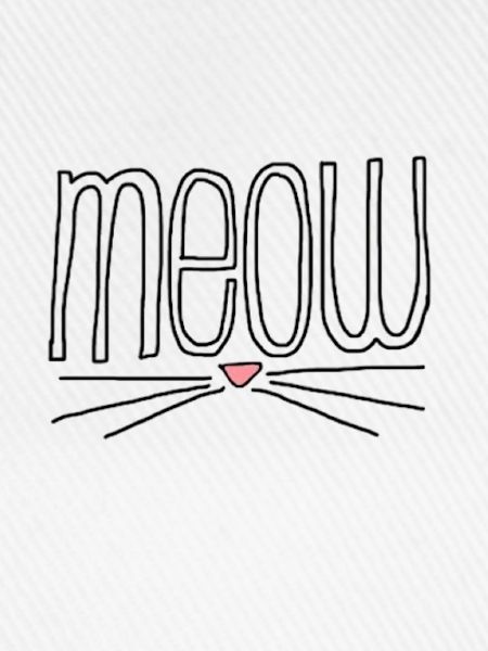 Meow Katzengesicht