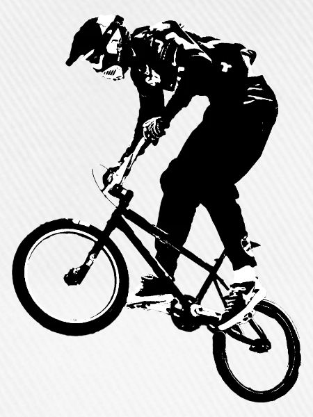 BMX Bicross Rennen Old School