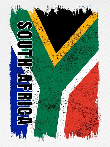 Südafrika Flagge
