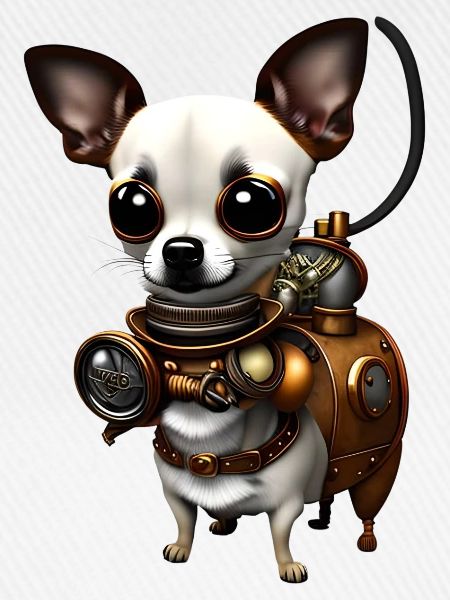 Steampunk Chihuahua