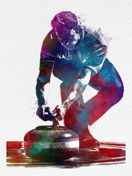 Curling-Sportkunst-#curling