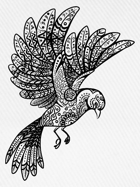 ornamental bird