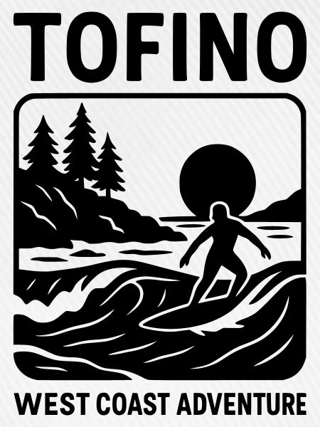 tofino surfing