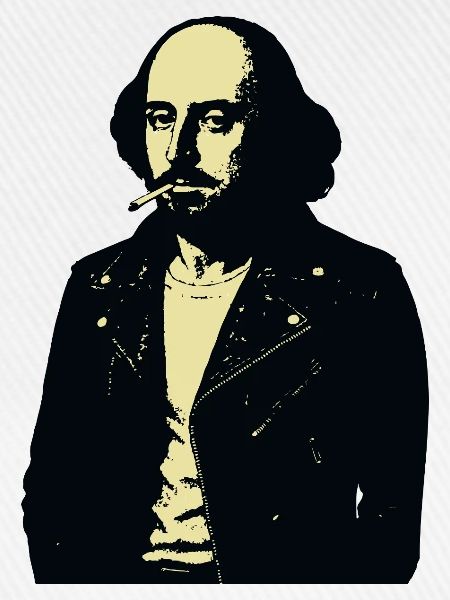 William Shakespeare Mitternachtsrebellenporträt