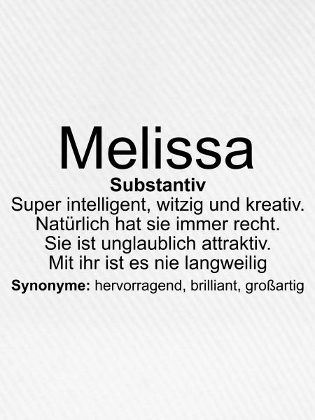 Name Definition Melissa