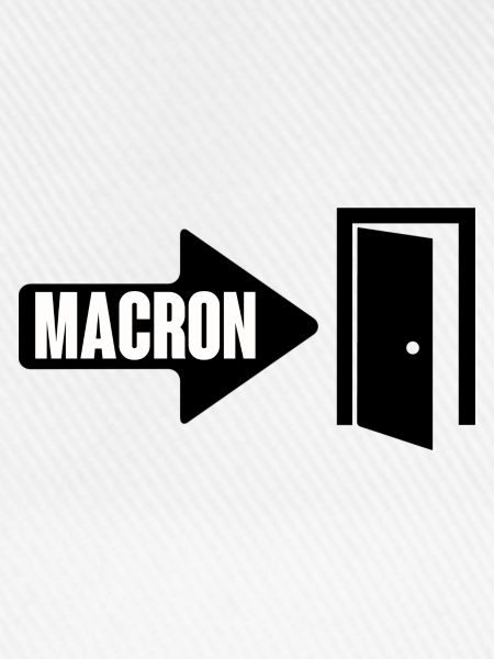 Macron trägt es
