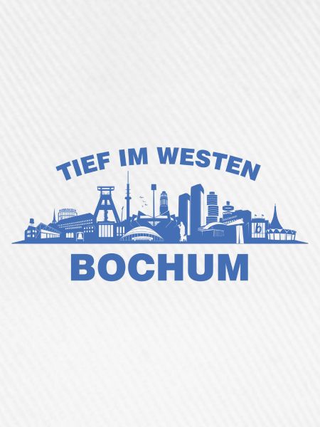 BOCHUM SKYLINE in Blau