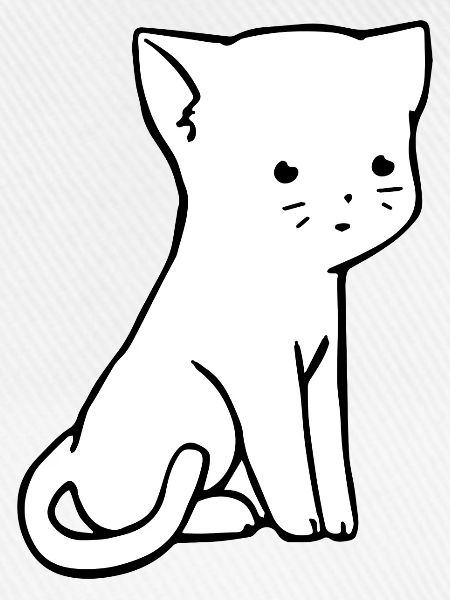 Süßes Katzen Design