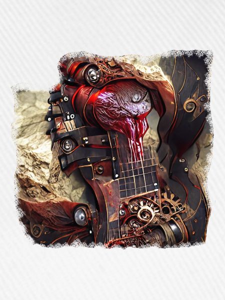 Steampunk Heartguitar