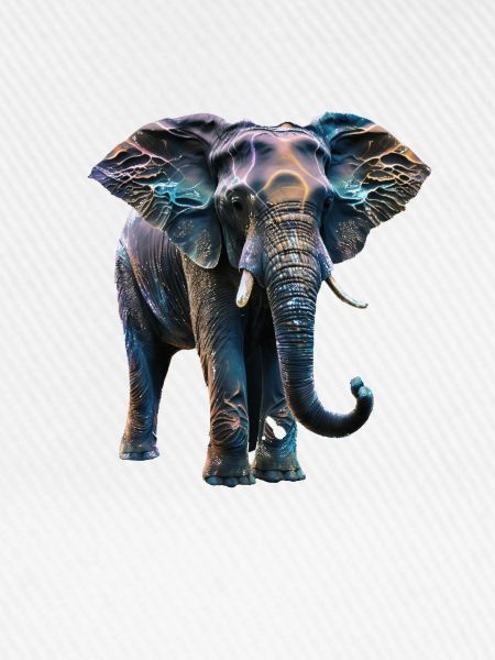 Elephant iriszierend II