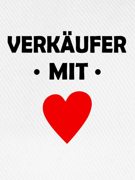 Verkäufer mit Herz