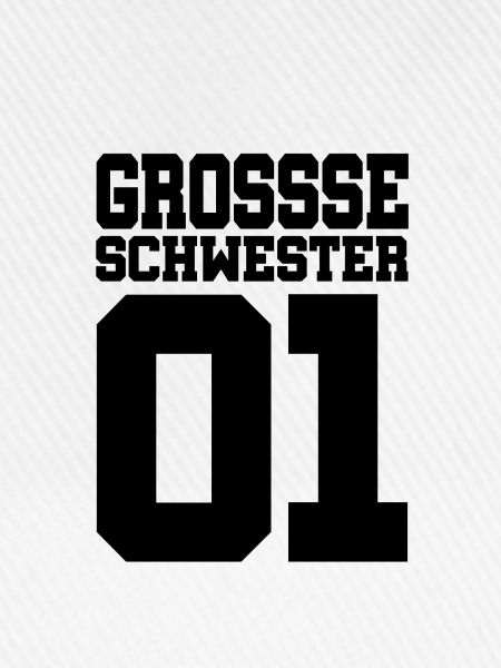 Große Schwester Partnershirt