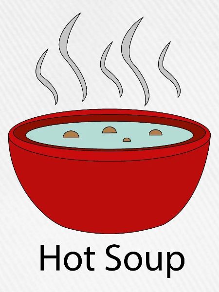 heiße Suppe