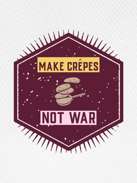 Machen Sie Crêpes nicht Krieg