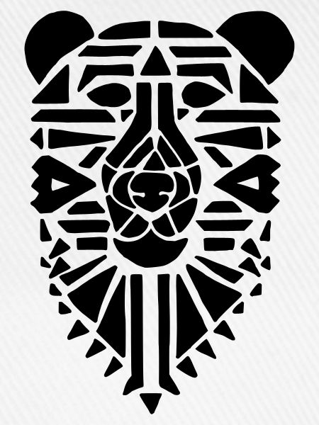 Bear Stencil