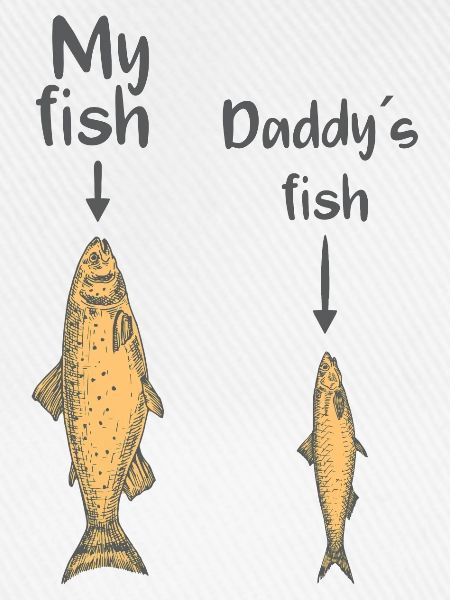 My fish, Daddy´s fish