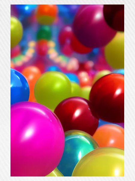 Bunte Bälle