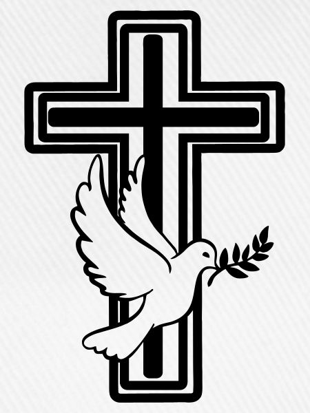 Kreuz mit Taube