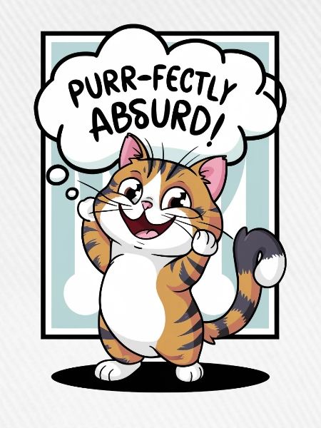 Katze- Schnurren ist absurd!