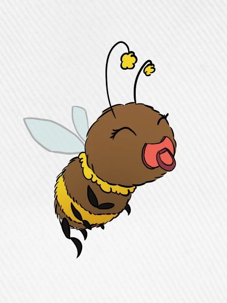 Niedliche Hummel Nuckel
