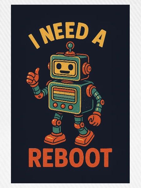 Reboot retro KI Roboter