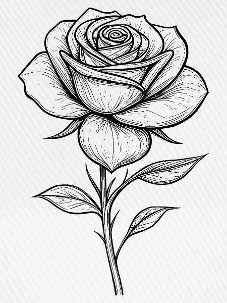 Rose transparent