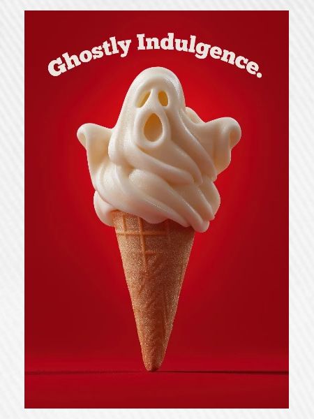 Geisterhaftes Genuss-Eis