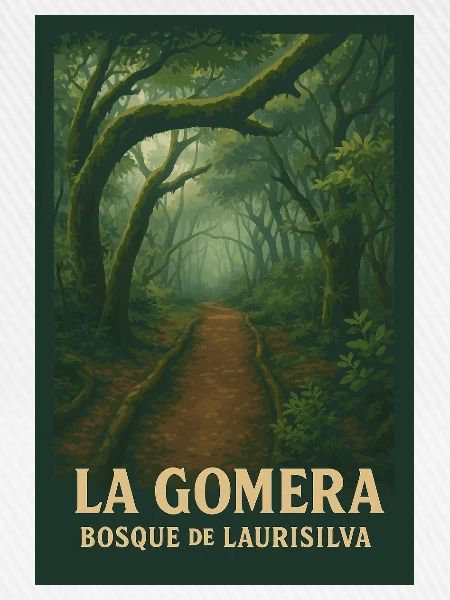 La Gomera Laurisilva Waldpfad