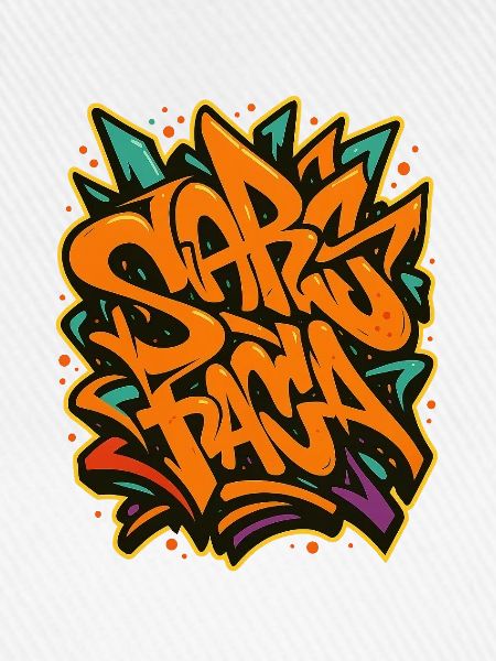 Graffiti Schriftzug Sprühkunst