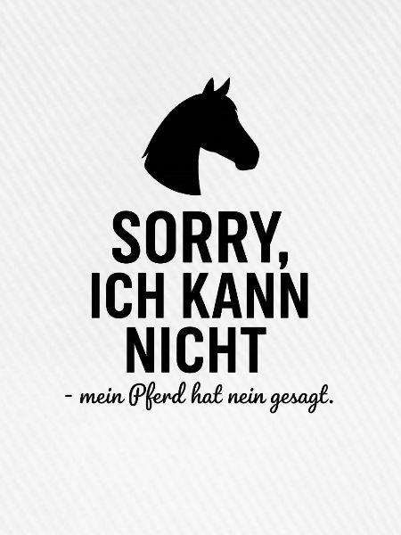 Pferde Spruch
