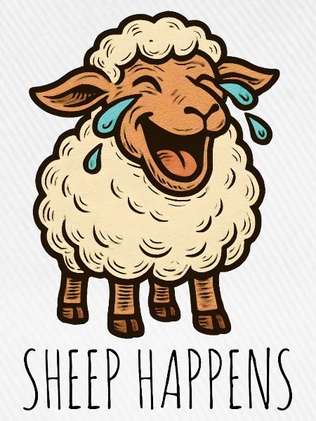 Sheep Happens Shit Happens