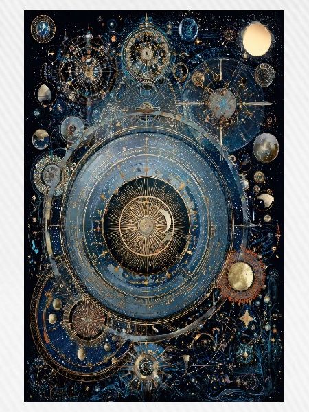 Kosmischer Zahnrad-Uhrennebel