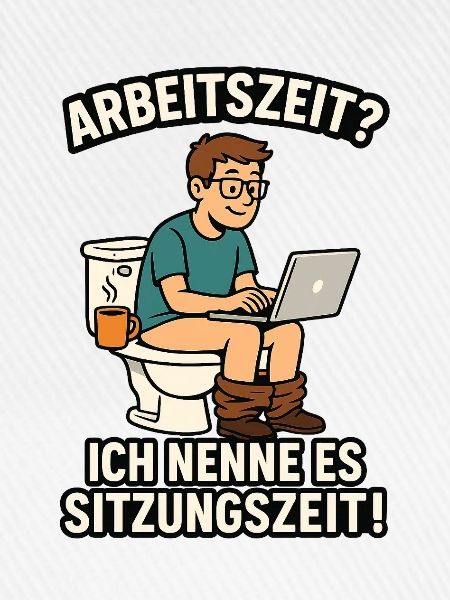 Sitzungszeit am Laptop