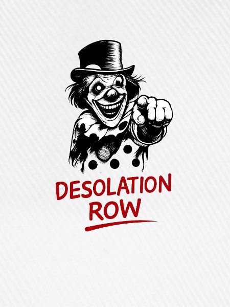 Desolate Clown Noir Artwork