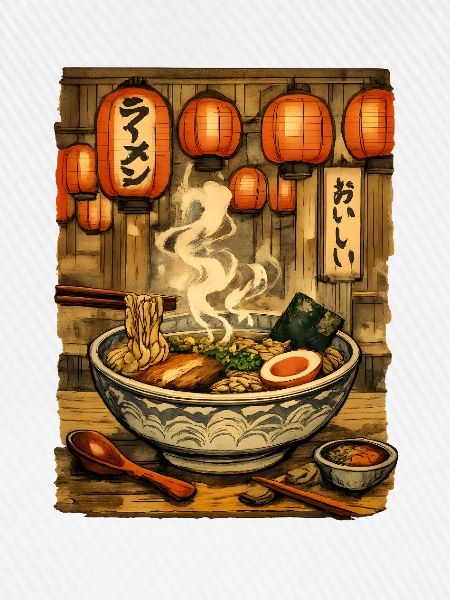 Ramen Nudelsuppe